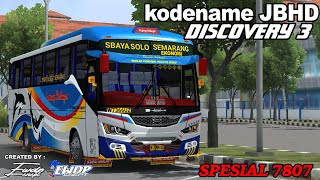 SHARE LIVERY BUSSID KODENAME JBHD DC3 Stut Jack @ALIFMARBUN27 