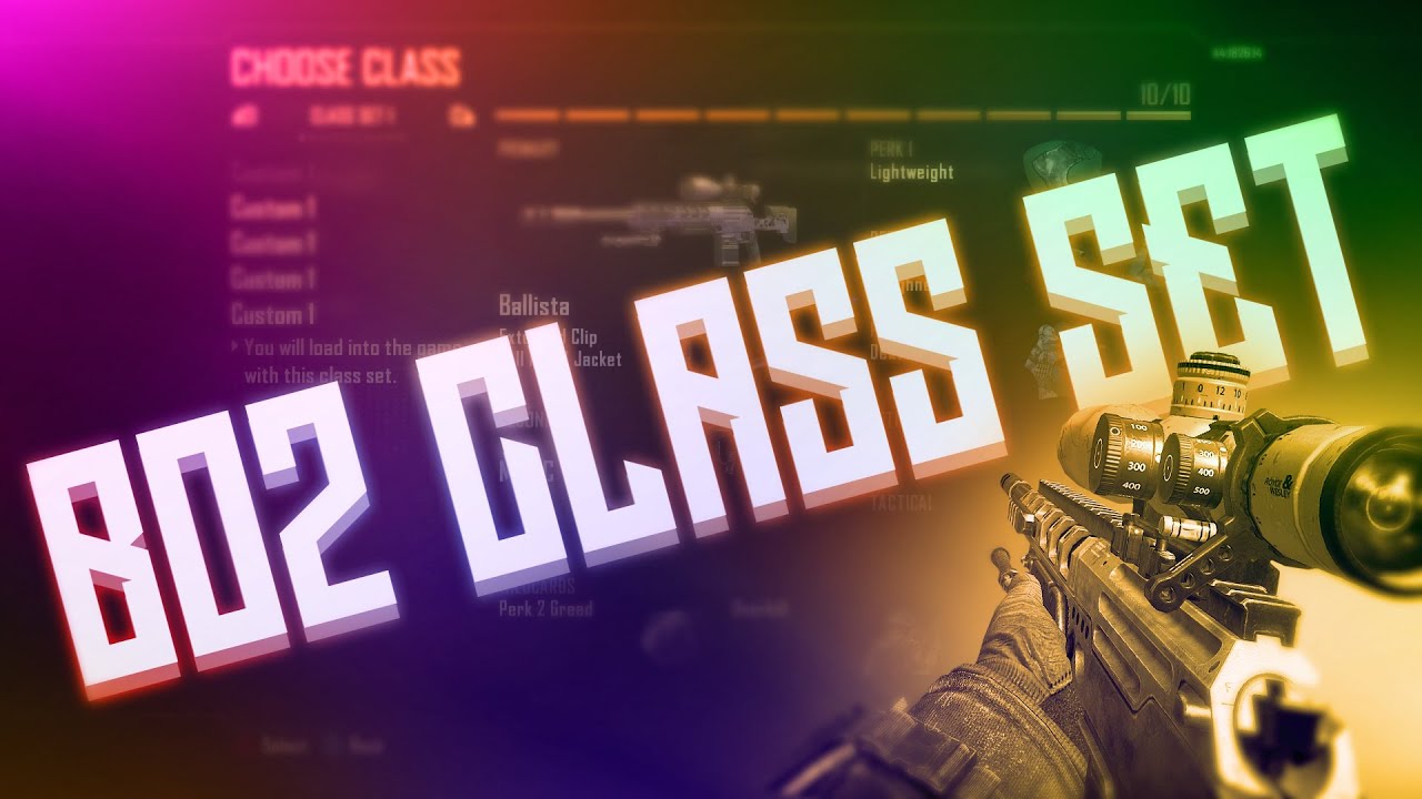 2015 -2016! Black Ops 2 | Class Set Up | Sniper & PUB