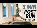 5 min postrun stretching routine to maximise recovery