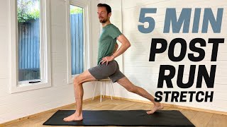 5 MIN Post-Run Stretching Routine to Maximise Recovery