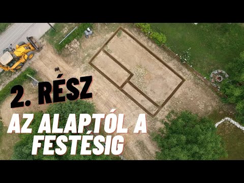 Videó: A ház alapozása: kiemelések