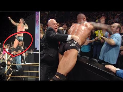 Top 10 Peleas REALES De Luchadores vs Fans | ataques de fans