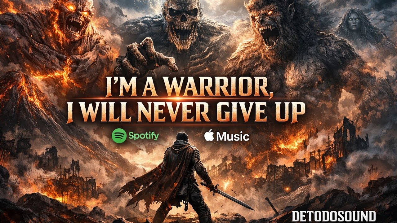I'M A WARRIOR, I WILL NEVER GIVE UP - DETODOSOUND 🎸| Full Versión Heavy Metal Music |🎸