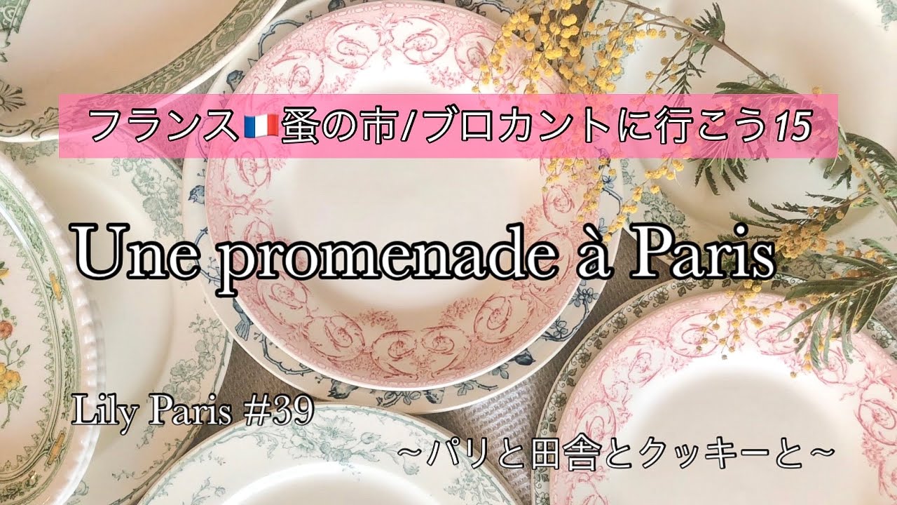 40 【フランス🇫🇷蚤の市/ブロカントに行こう15】パリ近郊最大級の