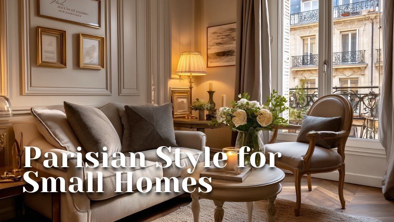 Parisian Style for Small Homes | Timeless French Decor for Compact Spaces