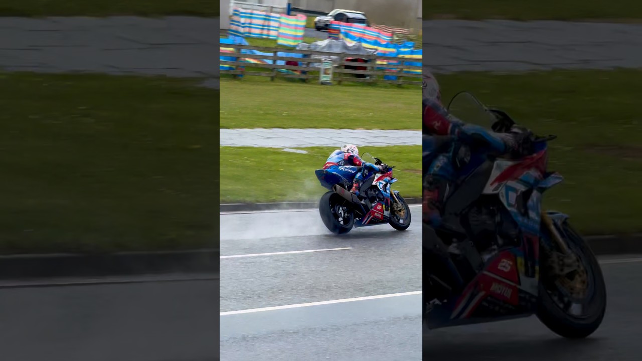 Soaking Wet Roads - Josh Brookes Sending It