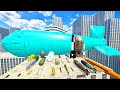 Testing WATER NUCLEAR BOMB in the City | Gmod