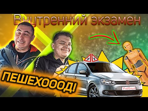 Внутренний экзамен. Пешехооод!🚶‍♀️🧍‍♂️