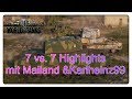7 vs. 7 Highlights mit Mailand & KarlHeinz99