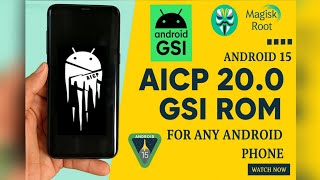 Install AICP OS 20.0 GSI Rom on Any Phone Without PC Ft. Samsung Galaxy S9+ #gsi #android15 #aicp