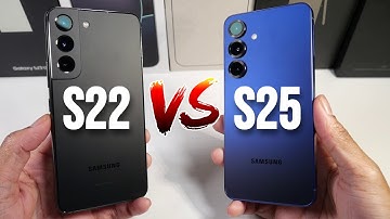 Samsung Galaxy S25 VS Samsung Galaxy S22! (Camera Comparison, PUBG & Display & Speed)