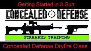 Getting Started in 3 Gun, 3 Gun Drills with Concealed Defense, Shotgun Caddies Reloading screenshot 3
