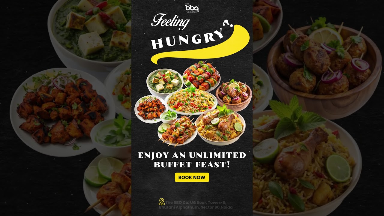 Unlimited Buffet Feast Noida90 | BBQ Company Noida | Buffet Restaurant Noida | Unlimited Buffet Food