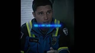 The boy is stuck beneath the ice of the lake./🎬9-1-1: Lone Star 2#film #edit #911lonestar #movie