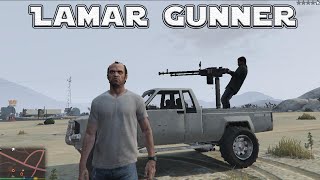 Grand Theft Auto V PC Mods - Lamar Gunner [DOWNLOAD]