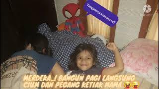 Merdekaaa..! Pegang dan Cium Ketiak MaMa yang lagi enak tidur. Alvaro beraksi 😁😄 || Part 5
