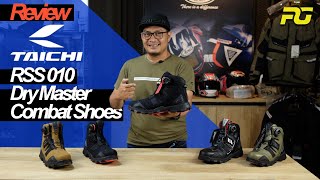 #16 RSS010 Drymaster Combat Shoes – Sepatu nyaman buat riding dan touring di segala medan