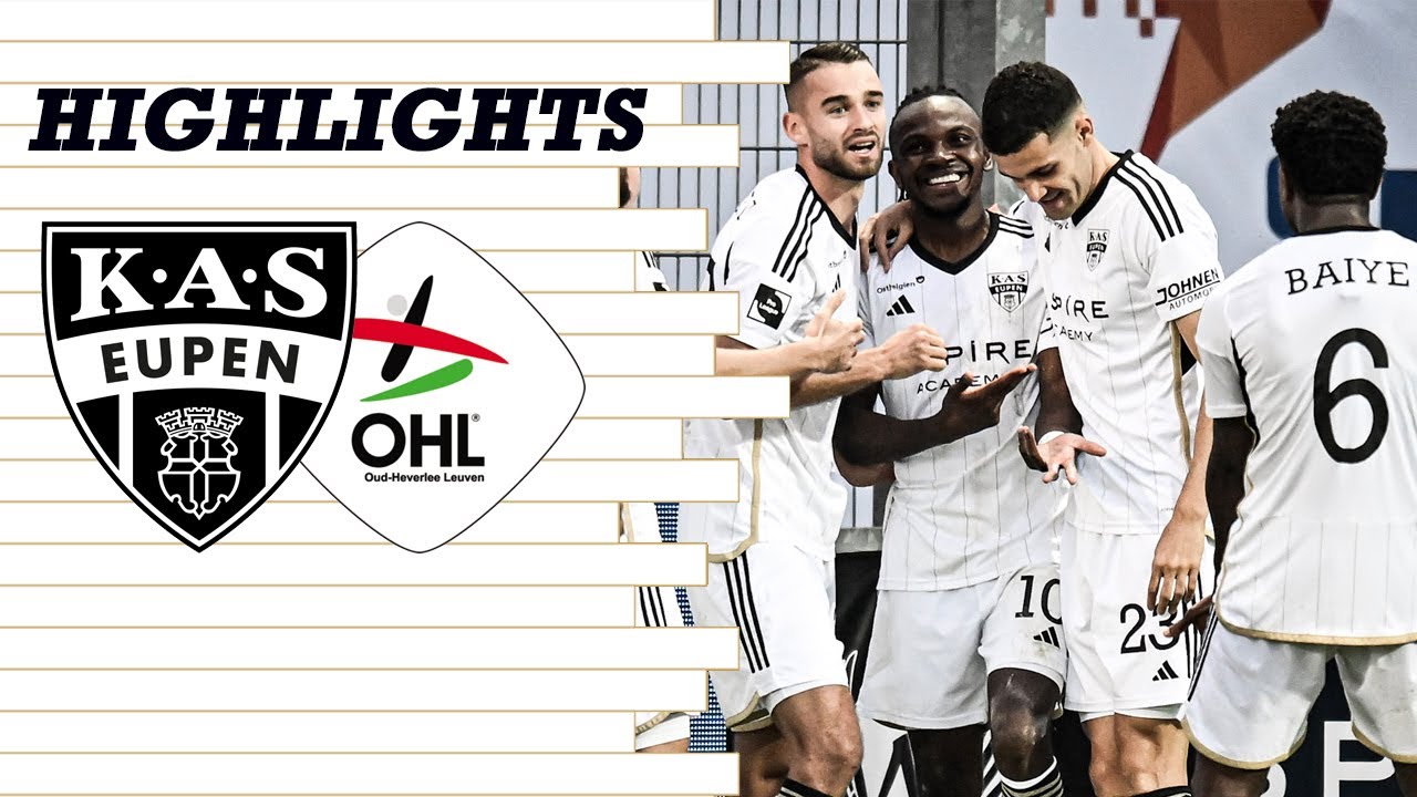Highlights Matchday 5 KAS Eupen vs. OH Leuven YouTube