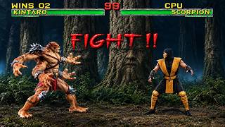 Mortal Kombat 2 Mugen Plus - KINTARO Gameplay Playthrough