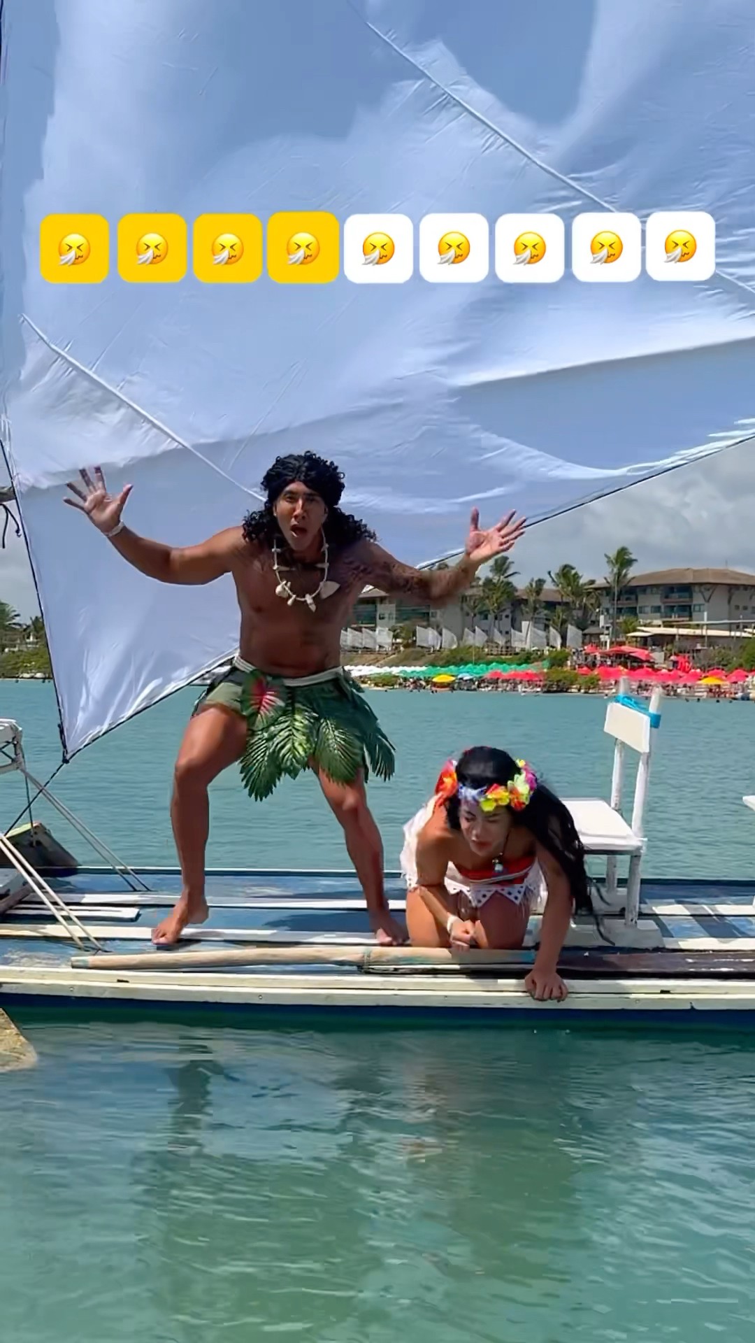 Moana, essa água não! ? @ApolloSant #tutorial #entretenimento