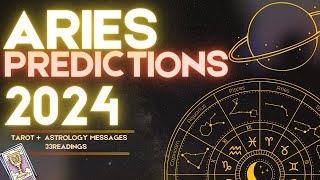 ✨ARIES 2024 YEARLY FORECAST HOROSCOPE | WHAT TO EXPECT? ASTROLOGY & TAROT PREDICTIONS! ✨