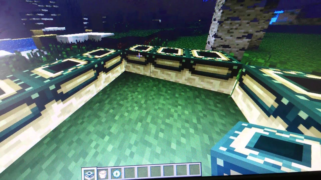 MINECRAFT jak zrobić Portal do Smoka Kresu - YouTube