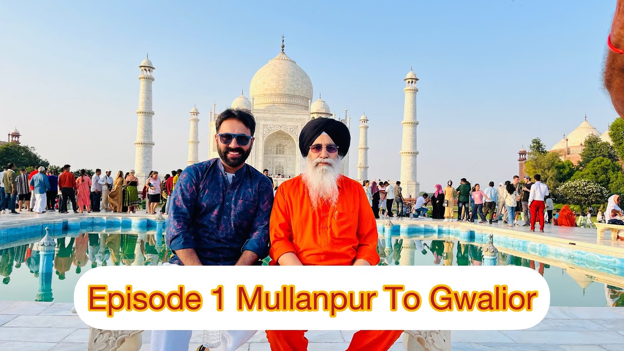 ⁣Punjab To Hazur Sahib by car 🛣️and Exploring Taj Mahal Agra Episode 1