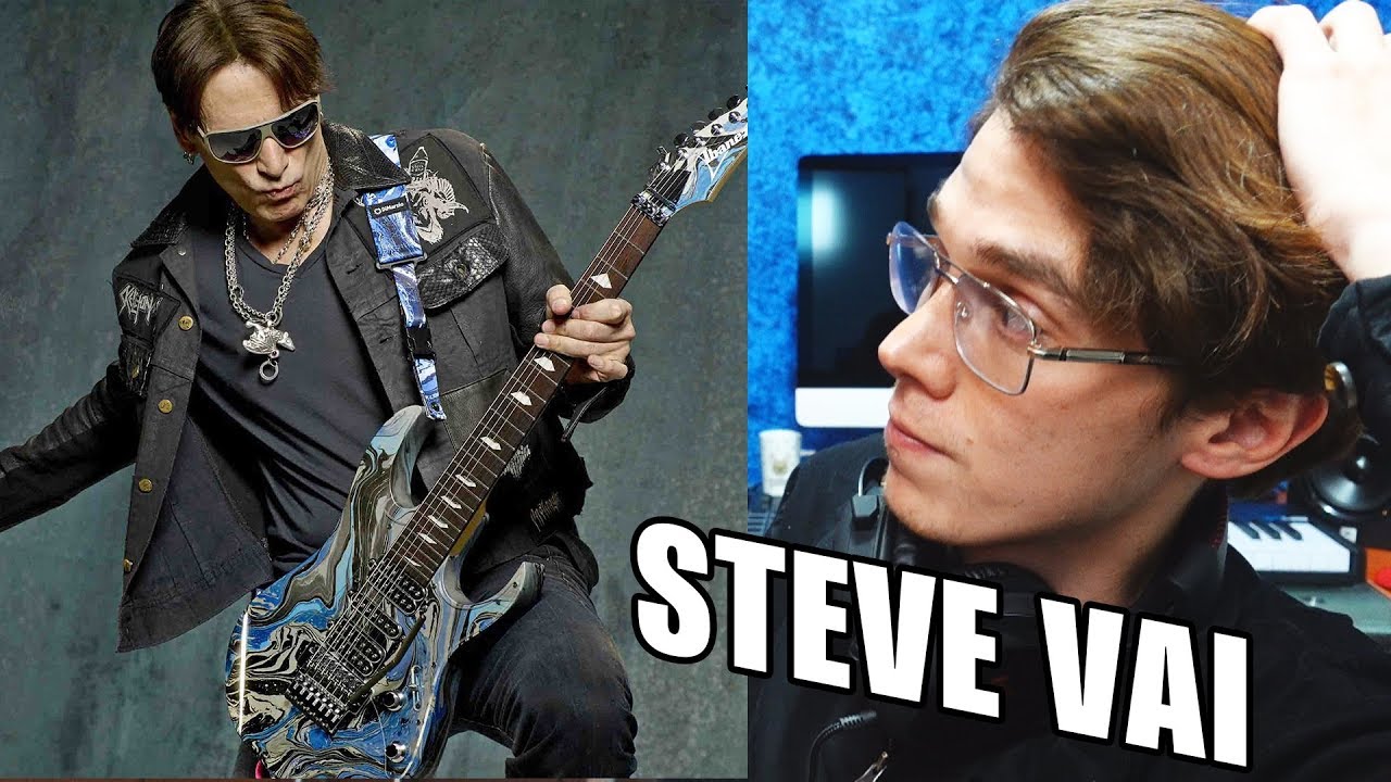 Analizo a STEVE VAI Tocando Guitarra Eléctrica - YouTube