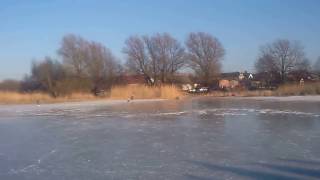 Zamarznięte Jezioro Gardno 2017