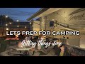 FULLTIME RV FAMILY PREPARES FOR TENT CAMPING 