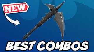 BEST COMBOS FOR *NEW* DEATH METAL SCYTHE PICKAXE (FORTNITEMARES 2021)! - Fortnite