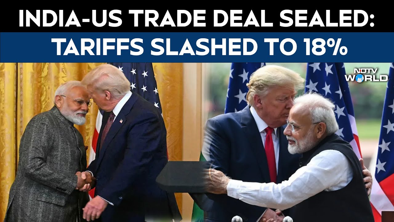 India-US Trade Deal Sealed: Tariffs Slashed to 18%