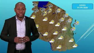 UTABIRI WA HALI YA HEWA LEO USIKU 06-09-2020