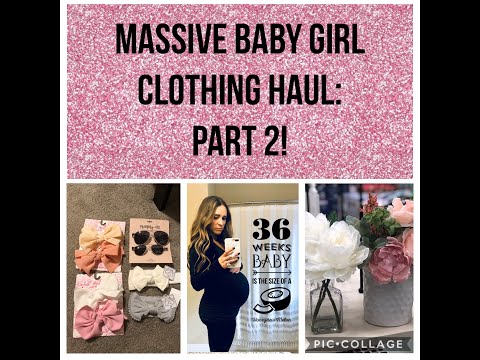 MASSIVE BABY GIRL CLOTHING HAUL: PART 2!, TARGET, , BUY BUY BABY, LOU LOU  & CO