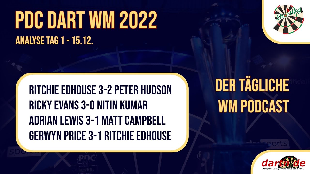 Shortleg - PDC WM 2022 - Tag 1