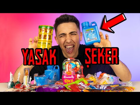 YASAKLANMIŞ TEHLİKELİ ŞEKERLERİ DENEDİM⚠️