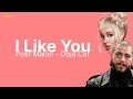 I Like You - Post Malone (A Happier Song) w. Doja Cat (lyric)