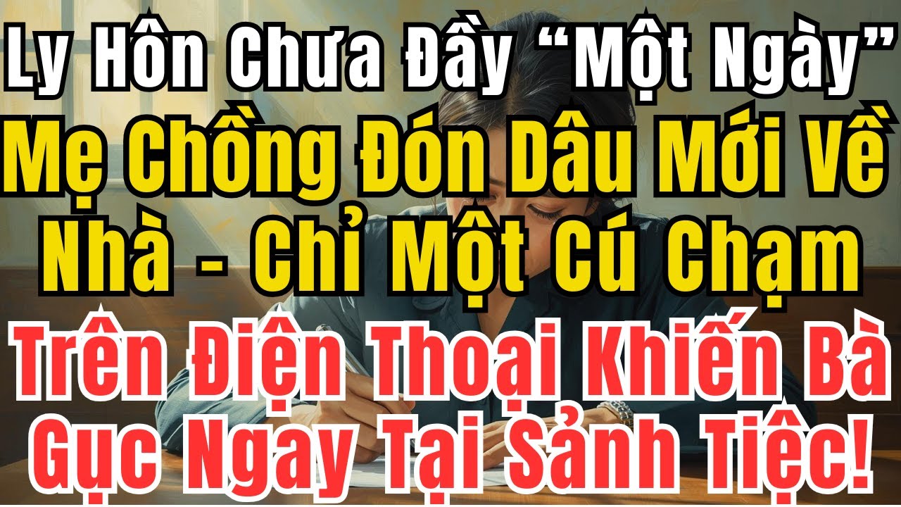 Tôi Ly Hôn Chưa Đầy 