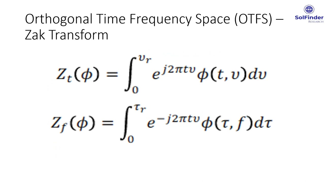 Orthogonal Time Frequency Space (OTFS) - YouTube