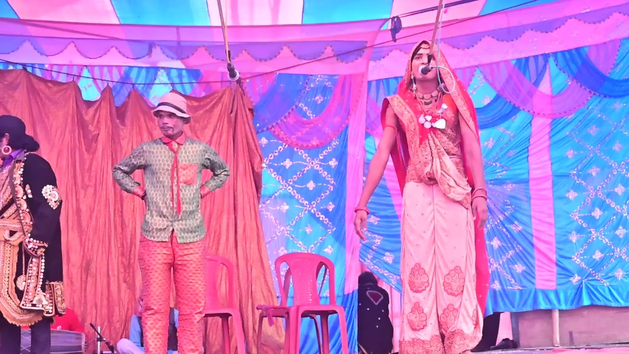 न्यू कारीबॉस मैथिली नाच #उदल का दरवार-14 #comedy_nach_program #aalhaudal nach narkatiya