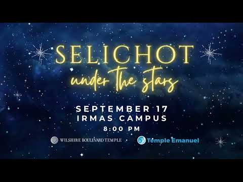 Selichot Under the
