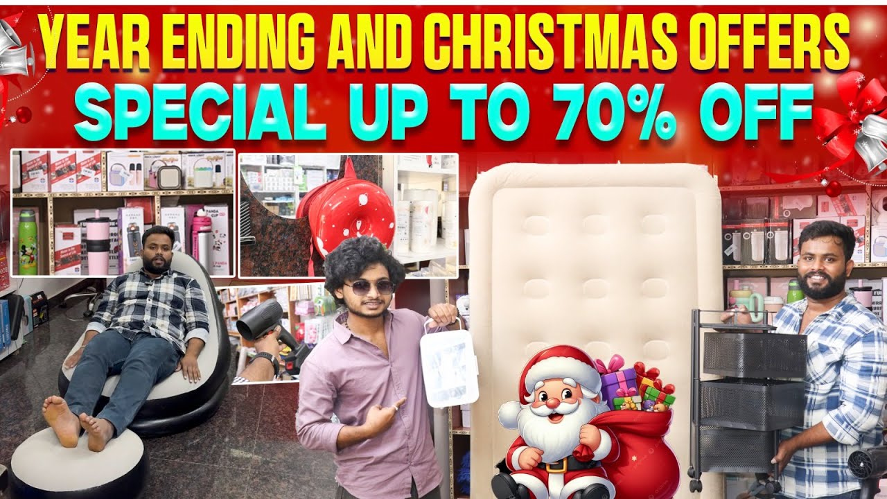 Year Ending & Christmas Offers 🎄 | ప్రతి ఇంటికి అవసరం | Heart Touch Kompally | Up to 70% OFF ₹90
