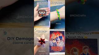 DIY Stranger Things (817) ASMR Tutorial #diy #gift #asmr #viral #shorts #usashorts