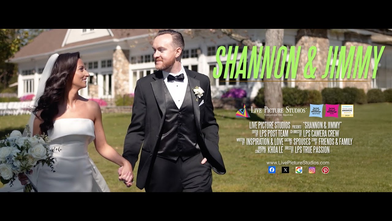 Shannon and Jimmy Wedding Highlight at the Indian Trail Club, NJ