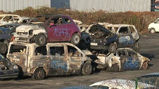 Saint-Sylvestre : 874 voitures brûlées, c'est moins qu'en 2019