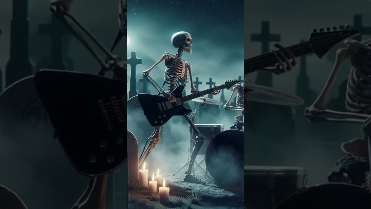 Intense Metal Instrumental: Guitar Solo for Workout - Skullfire AI Song