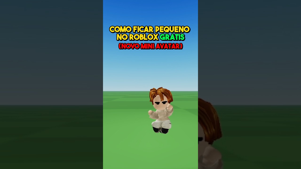 Como ficar pequeno no Roblox