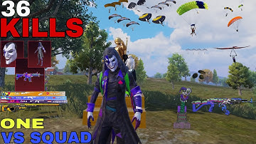 Wow!!🥶 New season kıll record 😈 36 KILLS in 1 match 😉 SAMSUNG A7,A8,J2,J3,J4,J5,J6,J7,XS,A2,A3,A4