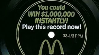McDonald's Win A Million Dollars Contest 1988 TV Commercial HD