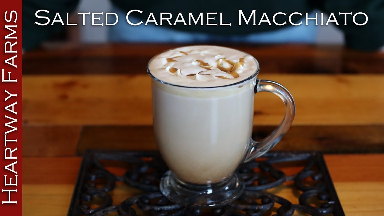 BETTER THAN STARBUCKS! Salted Caramel Macchiato At Home by Heartway